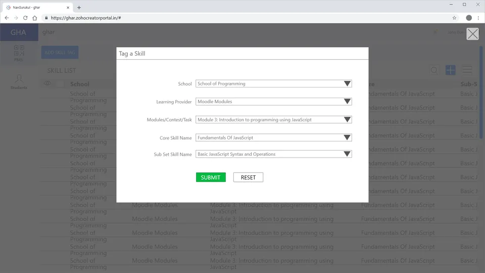 Assign skill tag workflow