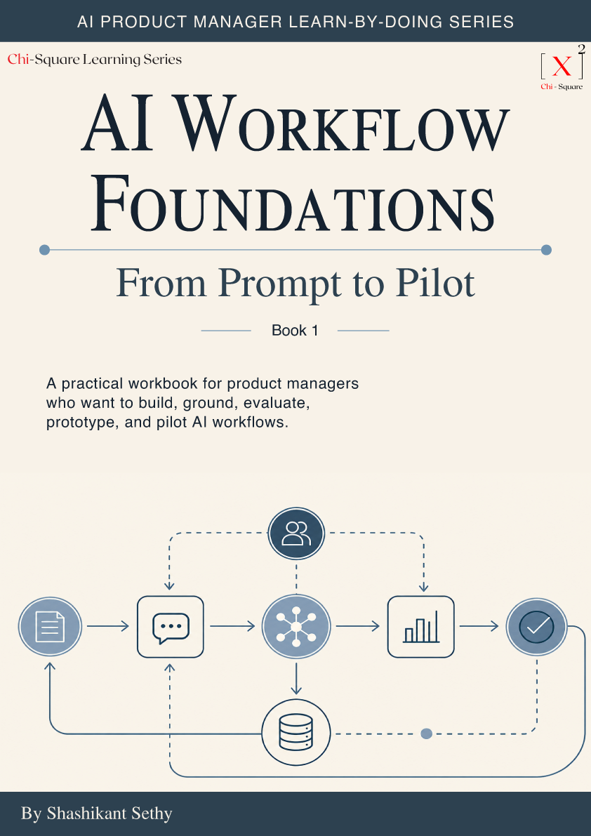 Cover of AI Workflow Foundations: From Prompt to Pilot by Shashikant Sethy